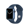 Apple Watch Series 7 | 41mm | Aluminium Case Blauw | Blauw sportbandje | GPS | WiFi