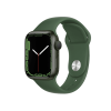 Refurbished Apple Watch Serie 7 | 41mm | Aluminium Grün | Grünes Sportarmband | GPS | WiFi + 4G