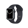 Apple Watch Series 7 | 41mm | Aluminium Case Middernacht Blauw | Blauw sportbandje | GPS | WiFi