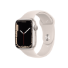 Apple Watch Series 7 | 45mm | Aluminium Case Sterrenlicht Wit | Sterrenlicht Wit sportbandje | GPS | WiFi + 4G