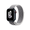 Refurbished Apple Watch Serie 8 | 41mm | Aluminium Mitternachtsblau | Nike Sport Loop Summit Weiß | GPS | WiFi