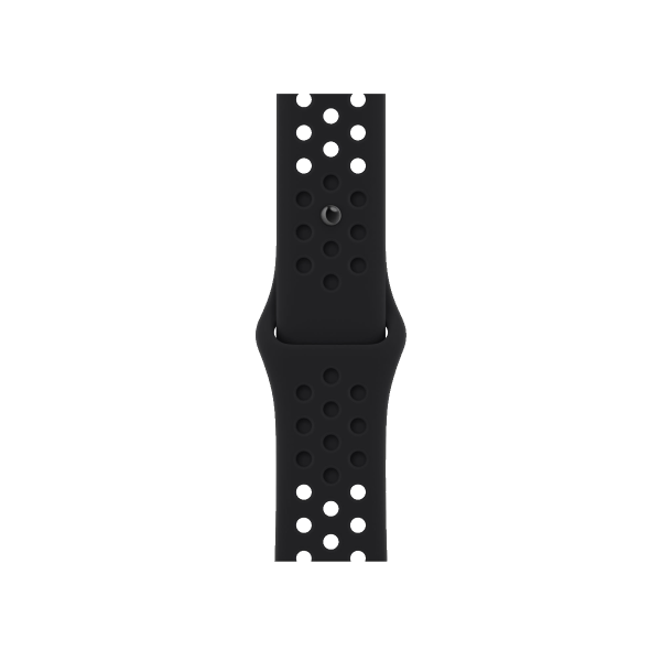 Refurbished Apple Watch Serie 8 | 41mm | Aluminium Mitternachtsblau | Nike Sport Loop Schwarz | GPS | WiFi