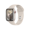 Refurbished Apple Watch Serie 9 | 41mm | Aluminium Polarstern | Polarstern Sportarmband M/L | GPS | WiFi + 4G