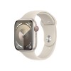 Refurbished Apple Watch Serie 9 | 45mm | Aluminium Polarstern | Polarstern Sportarmband M/L | GPS | WiFi + 4G