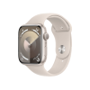 Refurbished Apple Watch Serie 9 | 45mm | Aluminium Polarstern | Polarstern Sportarmband S/M | GPS | WiFi