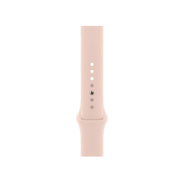 Refurbished Apple Watch Serie 6 | 40mm | Aluminium Gold | Rosa Sportarmband | GPS | WiFi + 4G