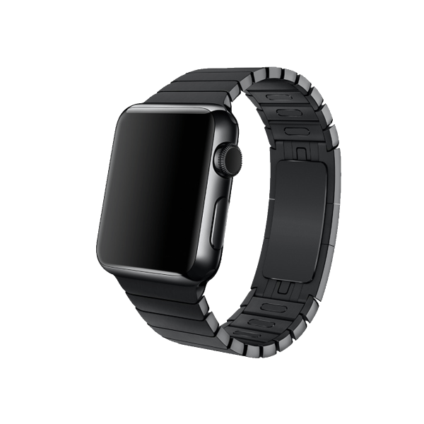 Apple Watch 38/40 mm Edelstahlarmband Schwarz