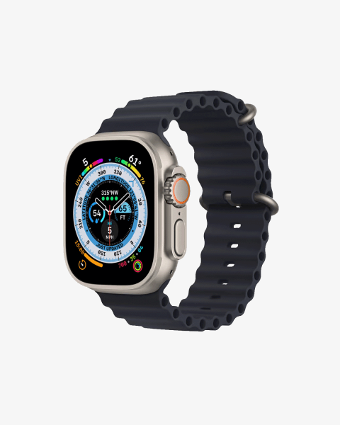 Refurbished Apple Watch Ultra | 49mm | Titan | Mitternacht Ocean Band | GPS | WiFi + 4G