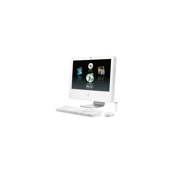 iMac 24-inch Core 2 Duo 2.33 GHz 250 GB HDD 1 GB RAM Silber (Ende 2006 24