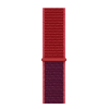 Apple Watch 42/44 mm Nylon Sport Loop Horlogeband Rot