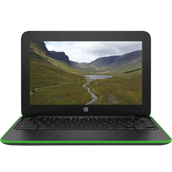 HP Chromebook 11 G5 EE Grün | 11,6-Zoll-HD | Intel Celeron | 32 GB Flash | 4 GB RAM | QWERTY