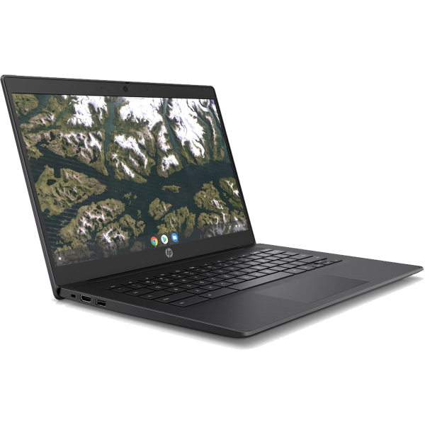 HP Chromebook 14 G6 | 14 Zoll FHD | Intel-Celeron | 32 GB SSD | 4 GB RAM | QWERTY | D1