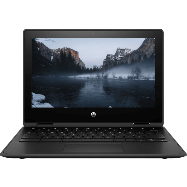 HP Chromebook x360 11MK G3 EE | 11,6-Zoll-HD | Touchscreen | Mediatek MT8183 | 32 GB SSD | 4 GB RAM | QWERTY | D1