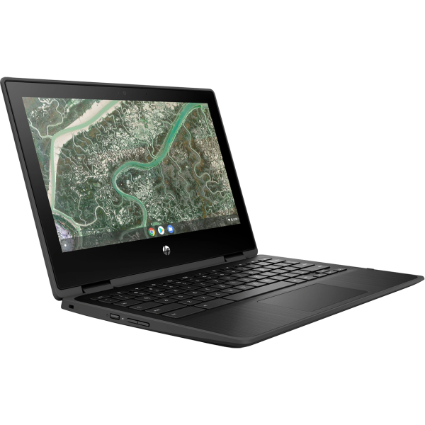 HP Chromebook x360 11MK G3 EE | 11,6-Zoll-HD | Touchscreen | Mediatek MT8183 | 32 GB SSD | 4 GB RAM | QWERTY | D1