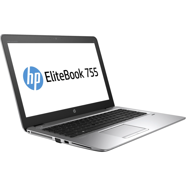 HP EliteBook 755 G3 | 15,6 Zoll FHD | 8. Generation A12 | 256-GB-SSD | 8 GB RAM | AMDRadeon R7 | QWERTY/AZERTY