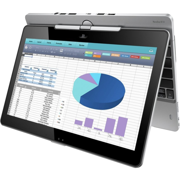 HP Elitebook Revolve 810 G2 | 11,6-Zoll HD | 4. Generation i7 | 256 GB SSD | 12 GB RAM | QWERTY/AZERTY