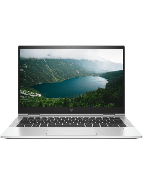 HP EliteBook x360 830 G7 | 13,3 Zoll FHD | Touchscreen | i5 der 10. Generation | 256-GB-SSD | 8GB RAM | QWERTY | D2