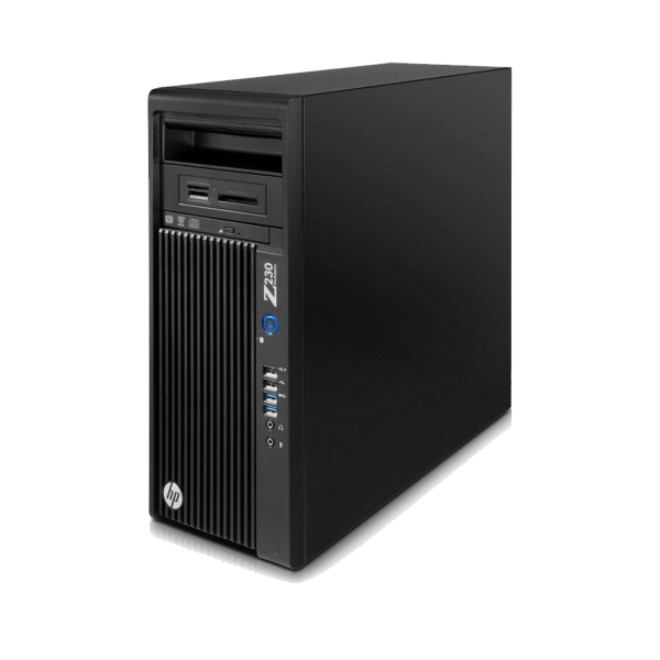 HP Workstation Z230 SFF | Intel Xeon E3-1231v3 | 256 GB SSD | 8GB RAM | DVD | NVIDIA Quadro NVS 310