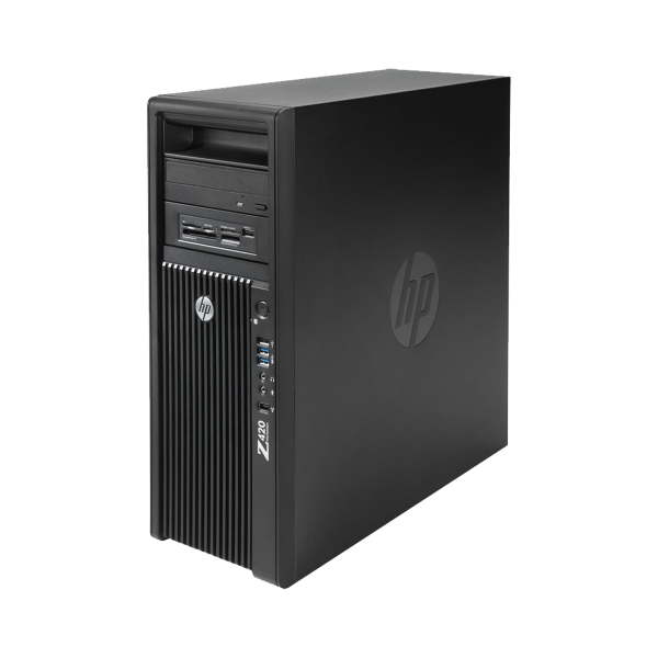 HP Workstation Z420 Tower | Intel Xeon E5-1620 | 250 GB SSD | 8 GB RAM | NVIDIA Quadro 600 | Windows 10 Pro | DVD