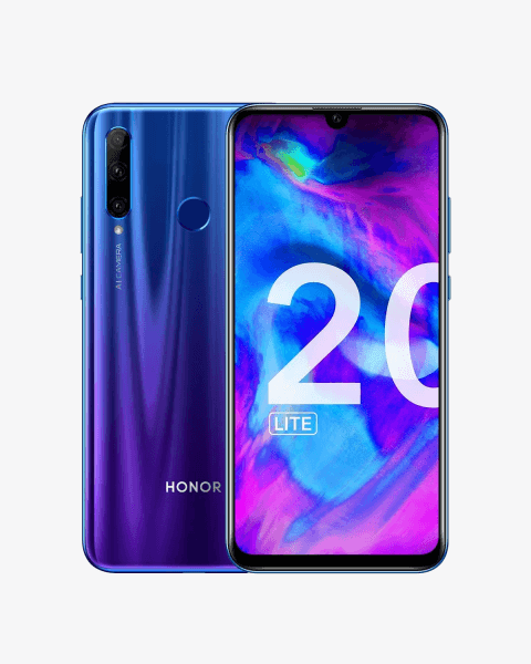 Refurbished Huawei Honor 20 Lite | 128GB | Blau | Dual