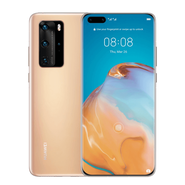 Refurbished Huawei P40 Pro | 256GB | Gold | 5G | Dual