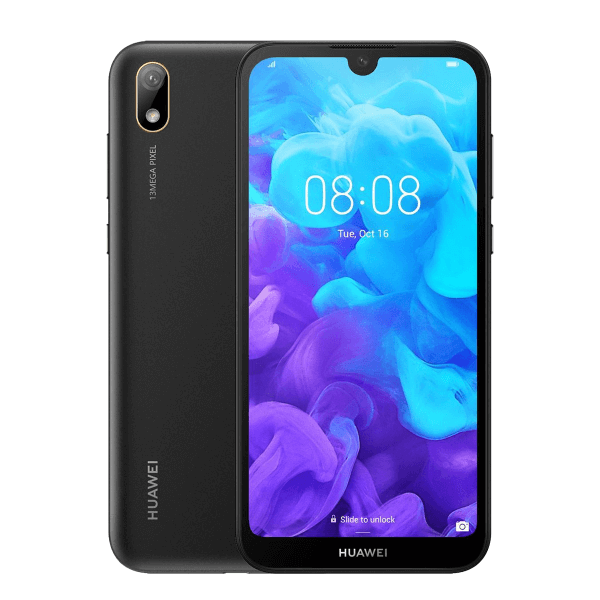 Refurbished Huawei Y5 | 16GB | Schwarz | 2019 | Dual