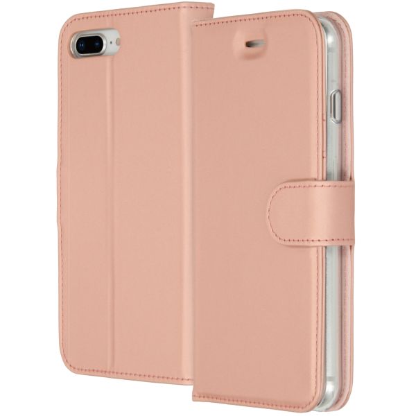 Wallet Softcase Booktype iPhone 8 Plus / 7 Plus - Rosé Goud / Rosé Gold