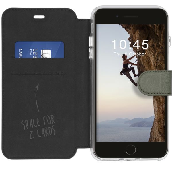 Xtreme Wallet Booktype iPhone 8 Plus / 7 Plus - Lichtgroen - Lichtgroen / Light Green