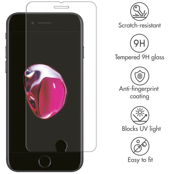 Displayschutz aus gehärtetem Glas für iPhone 8 Plus / 7 Plus / 6(s) Plus