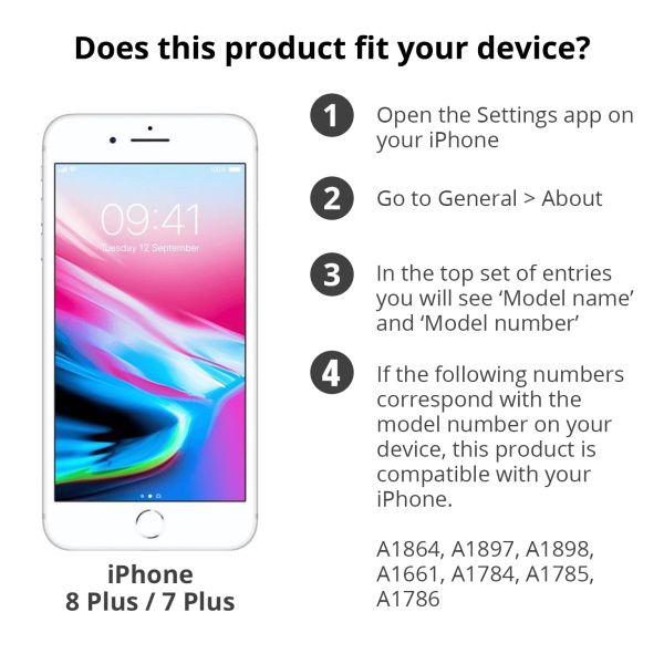 Liquid Silikoncase Schwarz für das iPhone 8 Plus / 7 Plus - Dunkelgrün