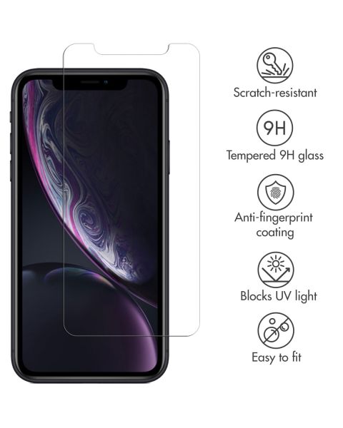 Panzerglas iPhone 12 (Pro) / 11 / Xr - Displayschutzfolie