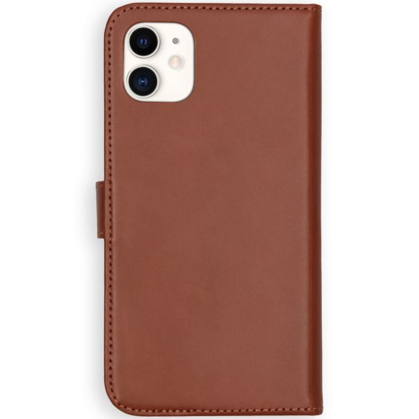 Echtleder Klapphülle Hellbraun für das iPhone 11