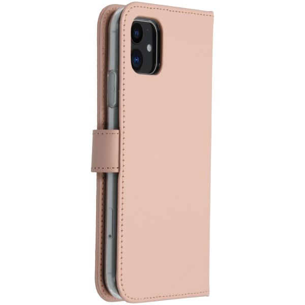 Echtleder Klapphülle Rosa für das iPhone 11