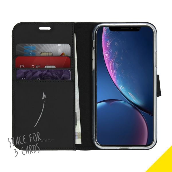 Wallet TPU Klapphülle Schwarz für das iPhone 11