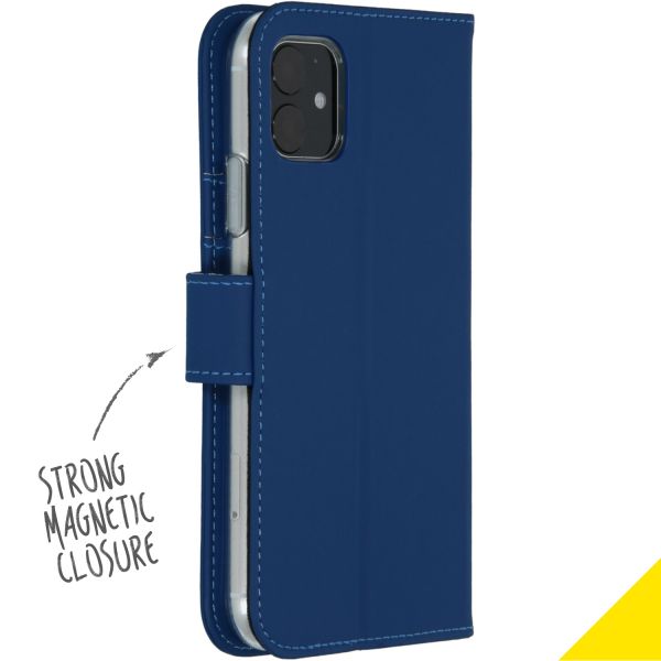 Wallet TPU Klapphülle Blau für das iPhone 11