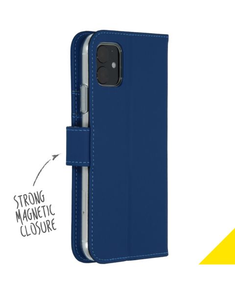Wallet TPU Klapphülle Blau für das iPhone 11