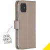 Accezz Wallet Softcase Bookcase iPhone 11 - Goud / Gold