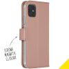 Wallet TPU Klapphülle Roségold für das iPhone 11