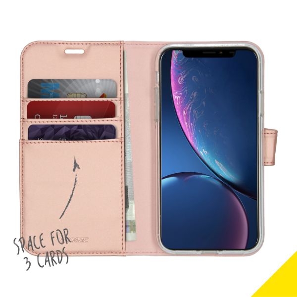 Wallet TPU Klapphülle Roségold für das iPhone 11