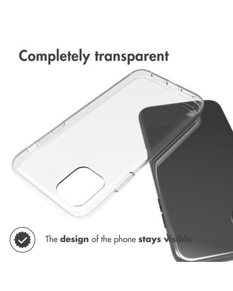 Clear Backcover iPhone 11 - Transparent