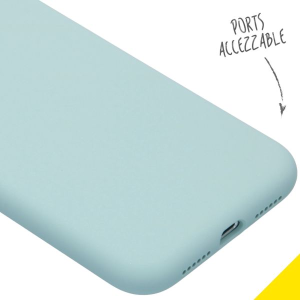 Liquid Silikoncase für das iPhone 11 - Sky Blue