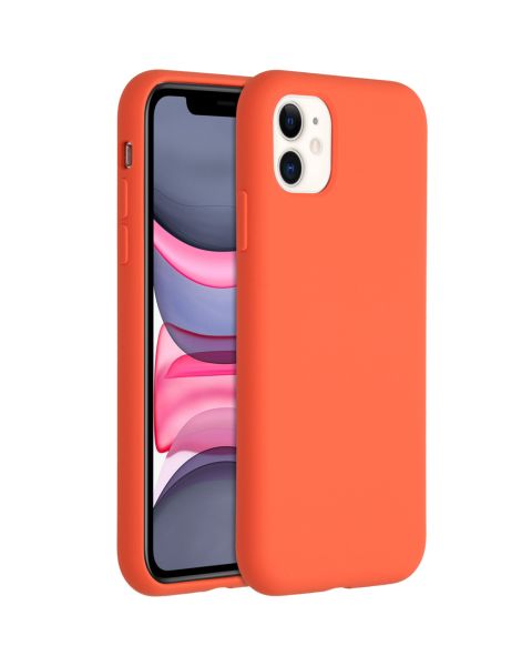 Liquid Silikoncase für das iPhone 11 - Nectarine
