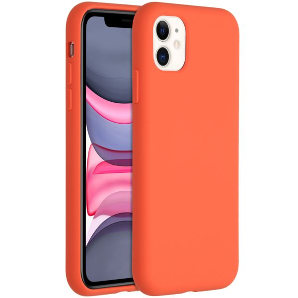 Liquid Silikoncase für das iPhone 11 - Nectarine