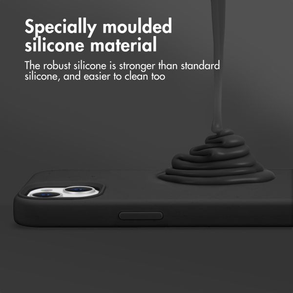 Liquid Silikoncase Schwarz für das iPhone 11