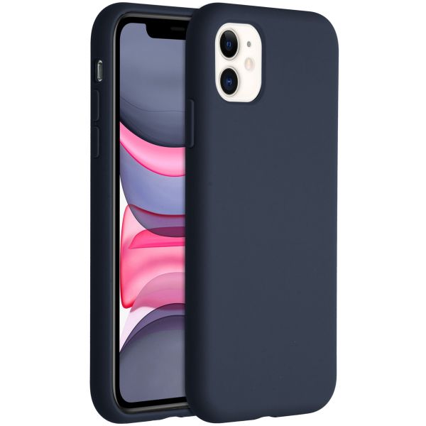 Liquid Silikoncase Blau für das iPhone 11