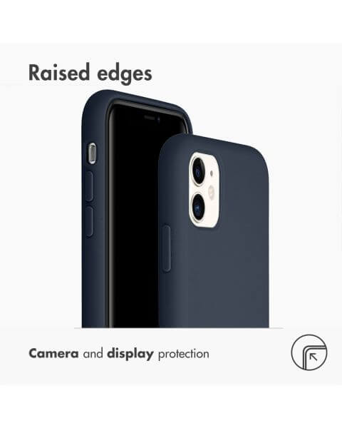 Liquid Silikoncase Blau für das iPhone 11