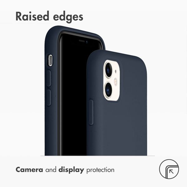 Liquid Silikoncase Blau für das iPhone 11