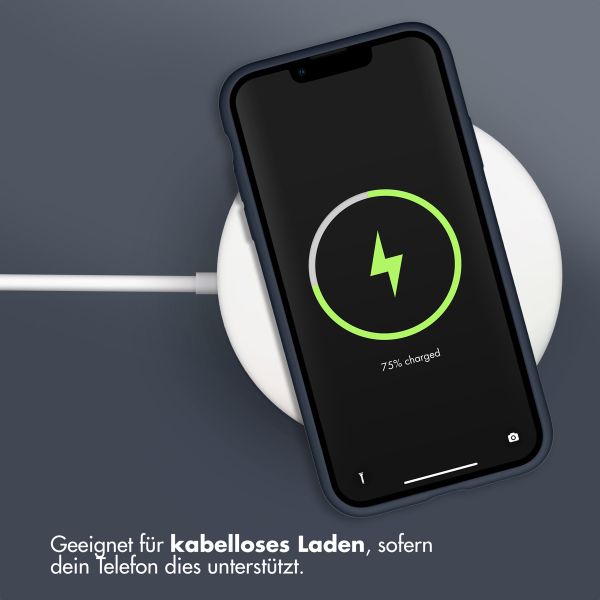 Liquid Silikoncase Blau für das iPhone 11