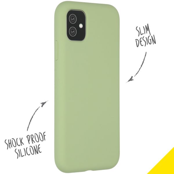 Liquid Silikoncase Grün für das iPhone 11