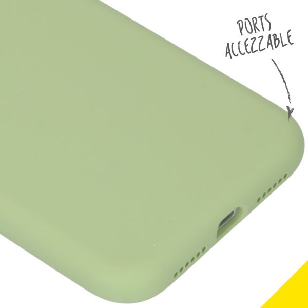 Liquid Silikoncase Grün für das iPhone 11